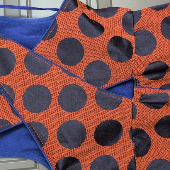 Maeve Anthropologie Polka Dot Dress - Picture 3 of 4